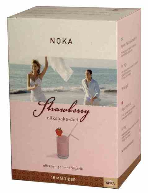 Bilde av Noka milkshake strawberry.
