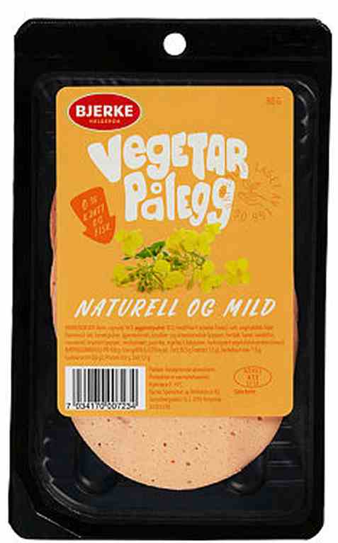 Bilde av Bjerke vegetarpålegg naturell.