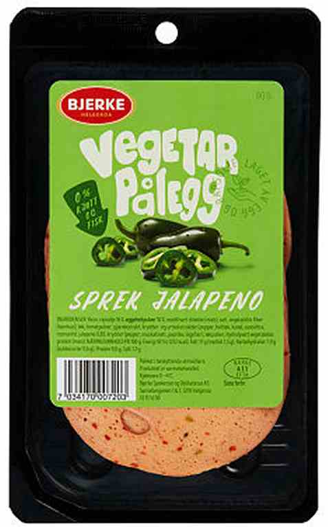 Bilde av Bjerke vegetarpålegg jalapeno.