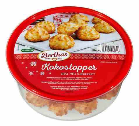 Bilde av Berthas kokostopper.