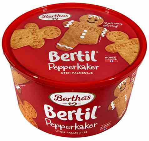 Bilde av Berthas pepperkaker bertil.