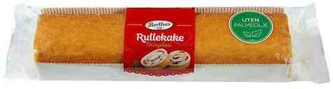 Bilde av Berthas bringebærrullade.