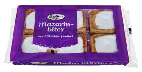 Bilde av Berthas mazarinbiter 6stk 280gr.