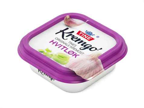 Bilde av Tine Kremgo Hvitløk.