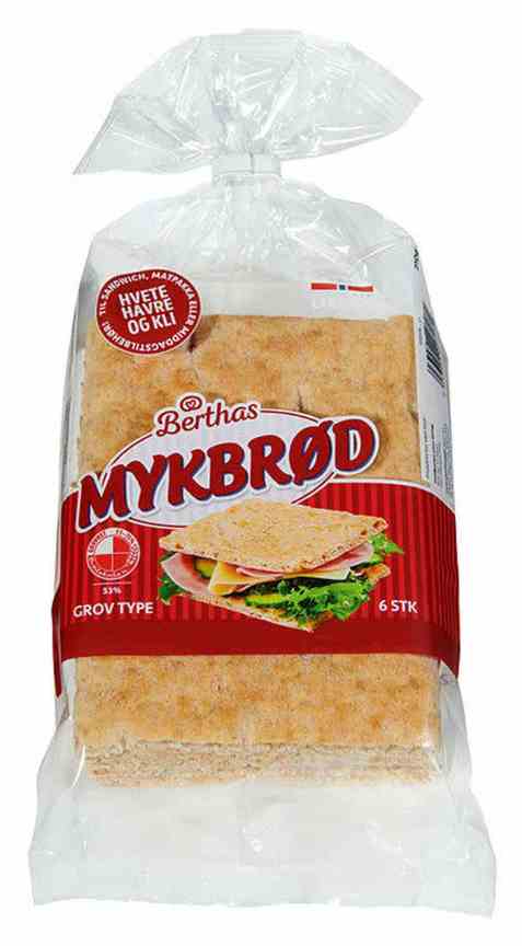 Bilde av Berthas mykbrød fullkorn.