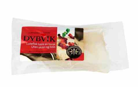 Bilde av Dybvik lutefisk uten skinn og ben 500 gr.