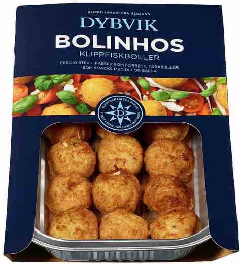 Bilde av Dybvik bolinhos klippfiskboller.