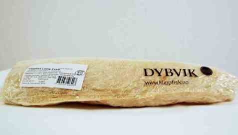 Bilde av Dybvik klippfisk loins håndskåret 500 gr.