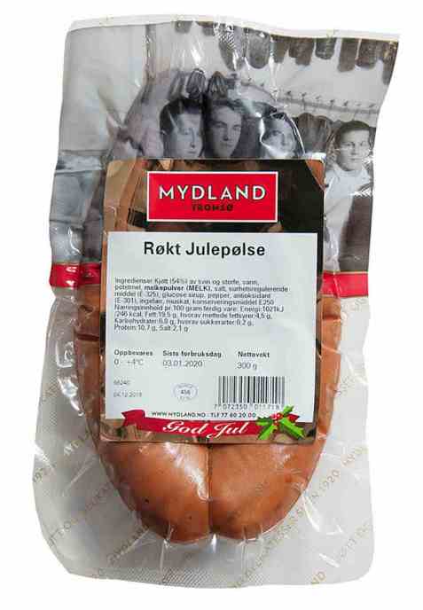 Bilde av Mydland julepølse røkt.