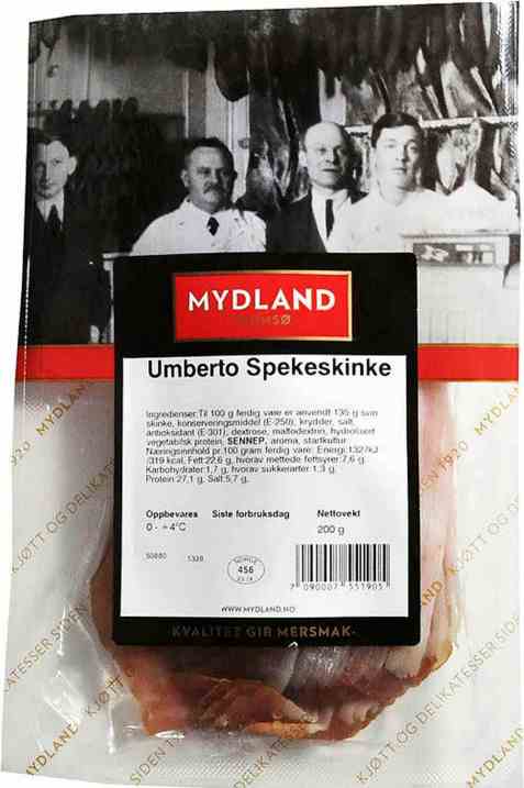 Bilde av Mydland spekeskinke umberto skivet.