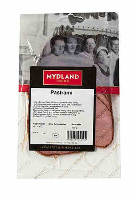 Bilde av Mydland pastrami 100 gr.