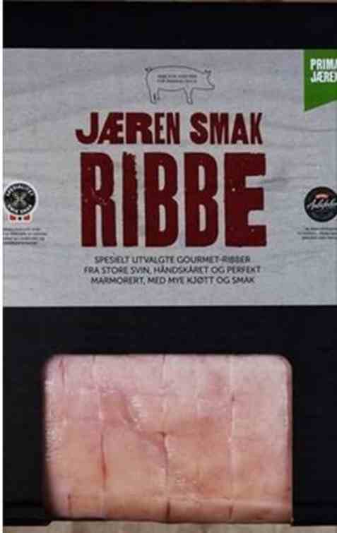 Bilde av Folkets svineribbe Jæren smak. Bilde av Folkets svineribbe Jæren smak.