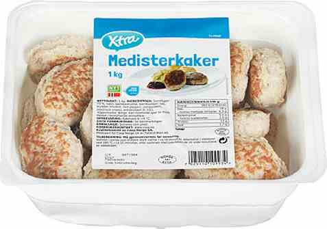 Bilde av Coop Xtra medisterkaker.