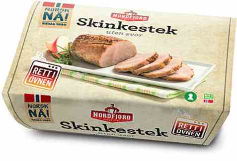 Bilde av Nordfjord pepperkrydret skinkestek.