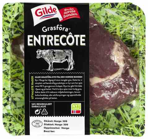 Bilde av Gilde grasfora storfe entrecote.