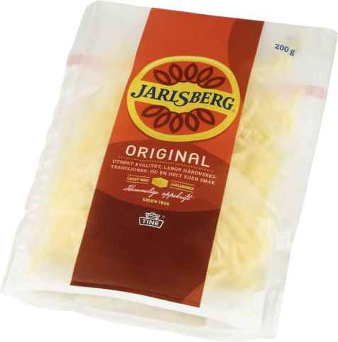 Bilde av Tine Jarlsberg revet. Bilde av Tine Jarlsberg revet.