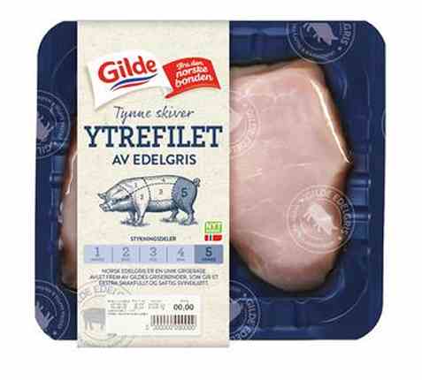 Bilde av Gilde edelgris ytrefilet skiver 220gr.