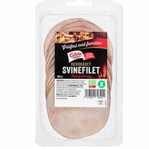Bilde av Gilde svinefilet skiver 180gr.