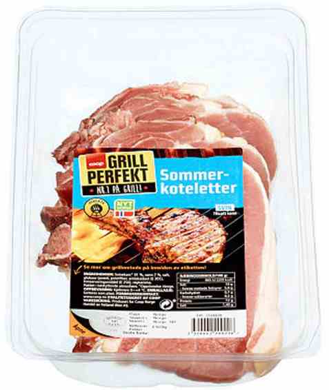 Bilde av Coop grill perfekt Sommerkoteletter 800gr.