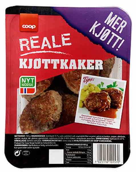 Bilde av Coop kjøttkaker 720gr.