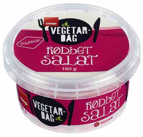 Bilde av Coop vegetardag rødbetesalat 180gr.