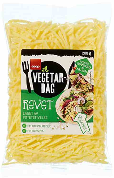 Bilde av Coop vegetardag revet 200gr. Bilde av Coop vegetardag revet 200gr.