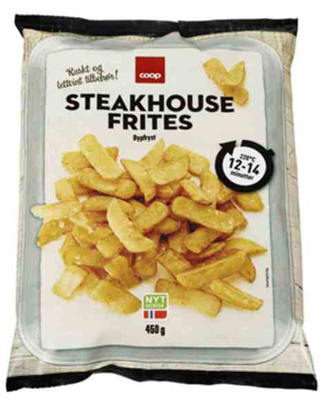 Bilde av Coop steakhouse frites 450gr.