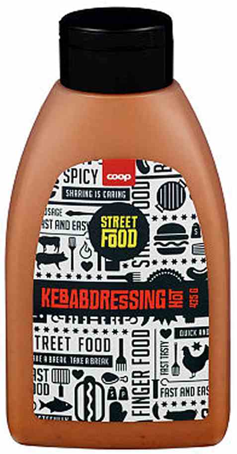 Bilde av Coop kebabdressing hot 435gr.