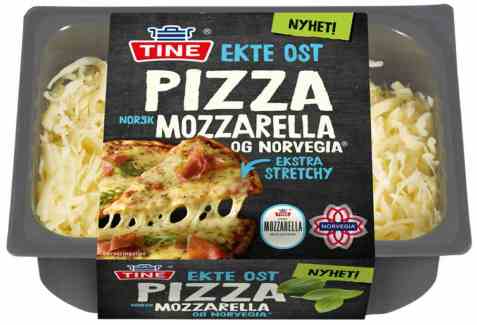 Bilde av Tine revet norvegia og mozzarella.