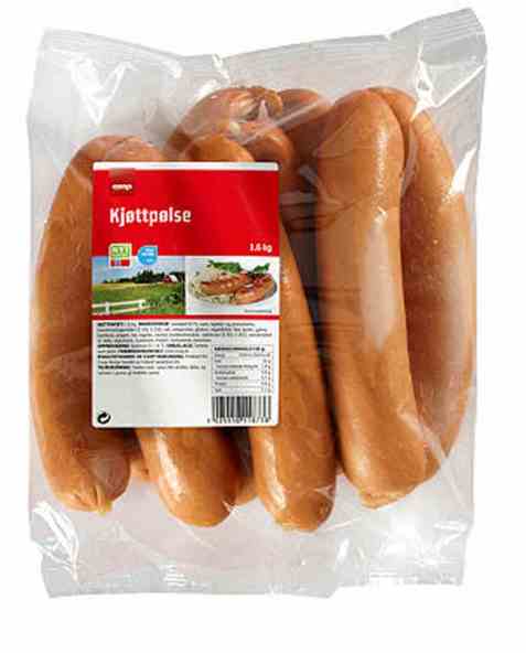 Bilde av Coop kjøttpølser 1600gr.