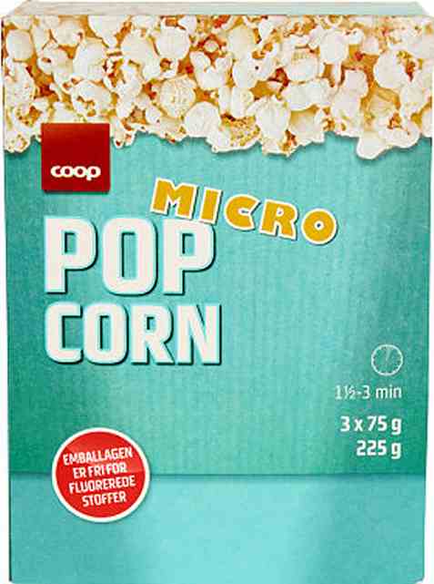 Bilde av Coop micropopcorn 225g.