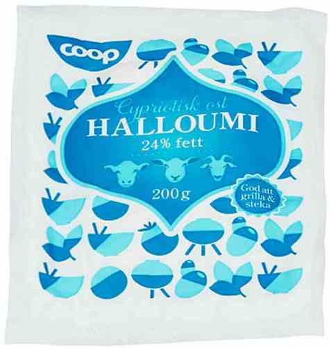 Bilde av Coop halloumiost 200g.