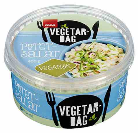 Bilde av Coop vegetardag potetsalat vegan 400g.