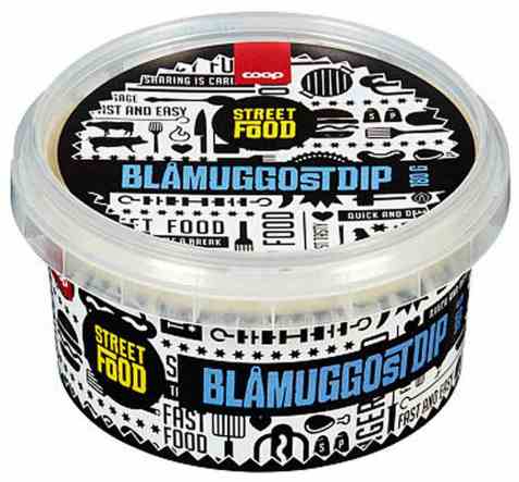 Bilde av Coop blåmuggostdip 180g.