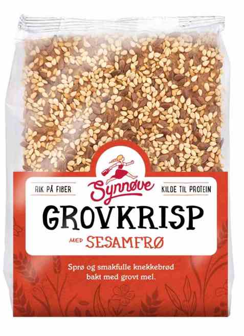 Bilde av Synnøve Grovkrisp sesam 170gr.