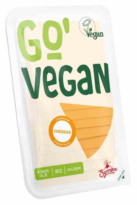 Bilde av Go vegan cheddar. Bilde av Go vegan cheddar.