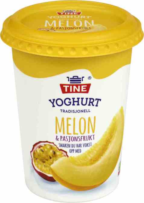 Bilde av Tine Yoghurt Melon/Pasjonsfrukt.
