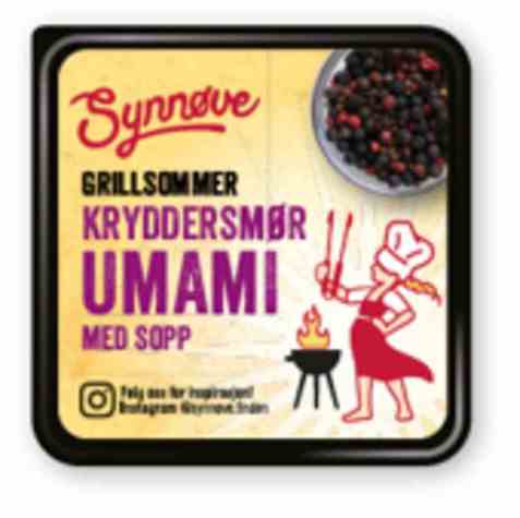 Bilde av Synnøve Kryddersmør umami med sopp. Bilde av Synnøve Kryddersmør umami med sopp.