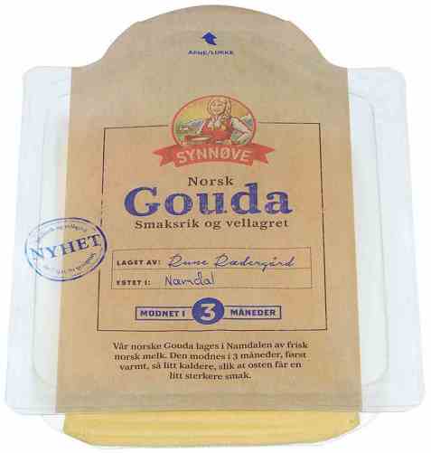 Bilde av Synnøve Vellagret Gouda skiver 180gr.