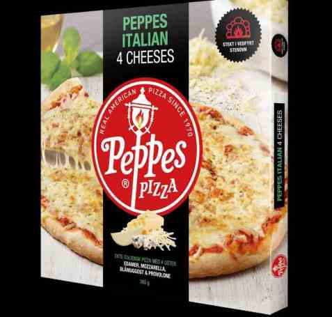 Bilde av Peppes italian 4 cheeses.