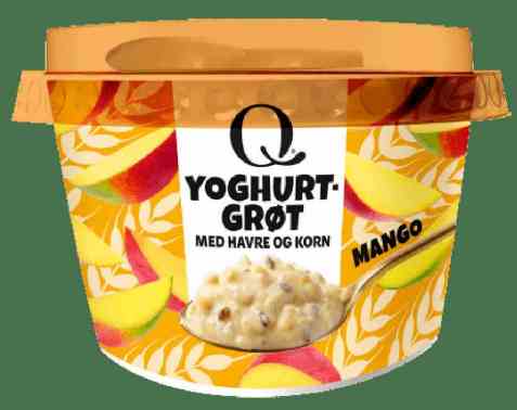 Bilde av Q Yoghurtgrøt mango.