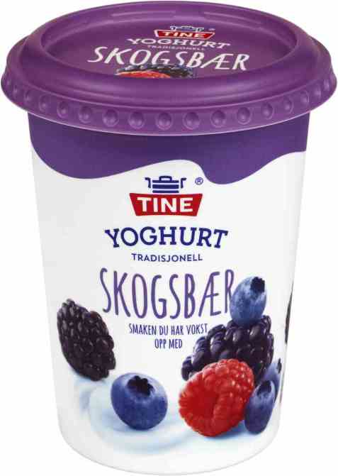 Bilde av Tine Yoghurt Skogsbær.
