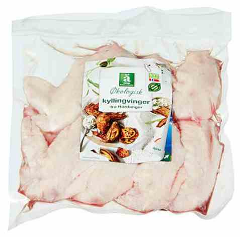 Bilde av Coop anglamark Økologisk Kyllingvinger 350gr.