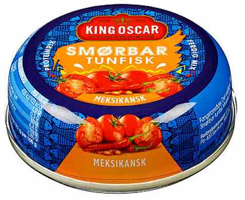 Bilde av King Oscar smørbar tunfisk meksikan.