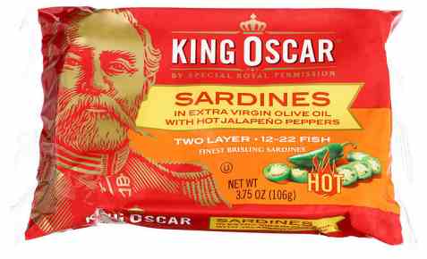 Bilde av King Oscar sardiner i jalapeno 106gr.
