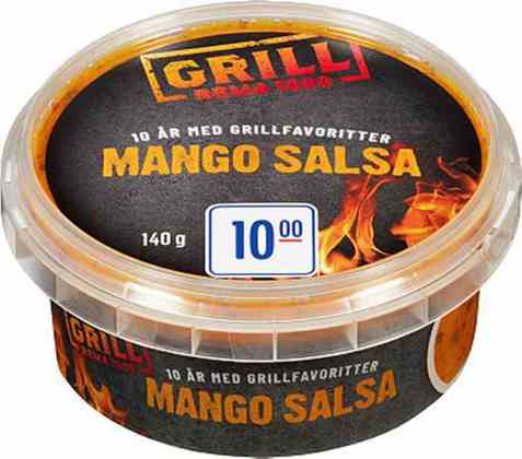 Bilde av Rema 1000 mango salsa 140gr. Bilde av Rema 1000 mango salsa 140gr.