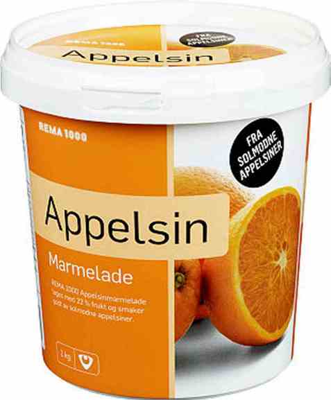 Bilde av Rema 1000 Appelsinmarmelade 1kg.