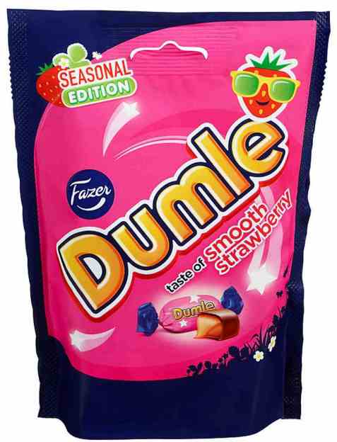 Bilde av Fazer Dumle strawberry 120gr.