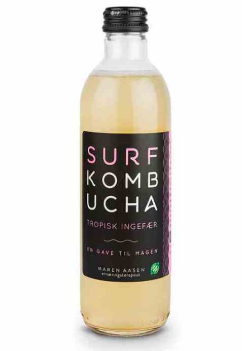 Bilde av Surf Kombucha Tropisk Ingefær.