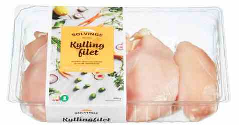 Bilde av Solvinge kyllingfilet 1000gr.